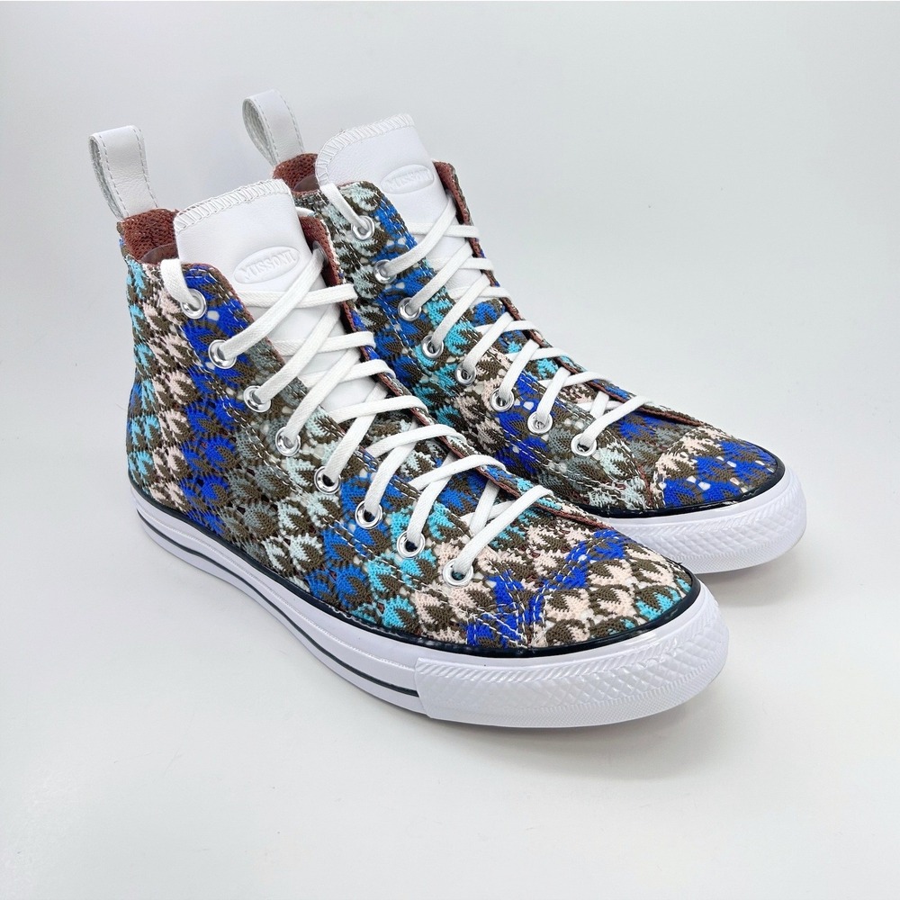 Converse x Missoni Chuck Taylor All Star High Top 10 Textured Knit 553436C NWOB